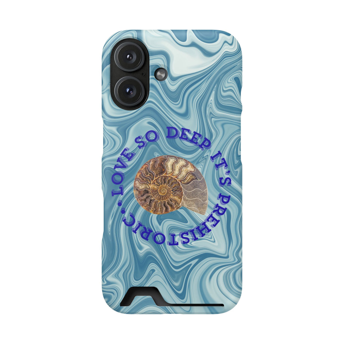 Love So Deep, It's prehistoric iPhone Case