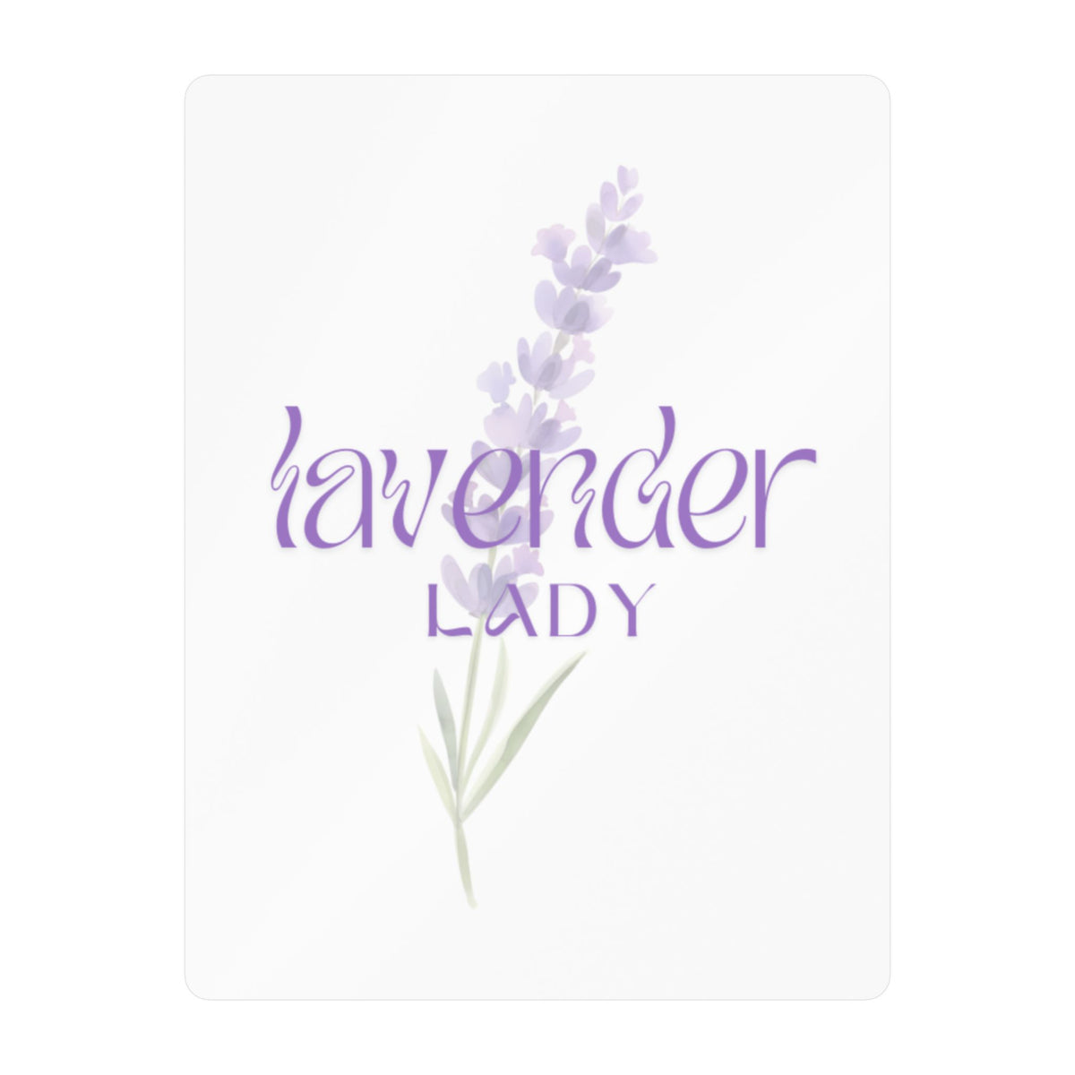 Lavender Lady Sticker