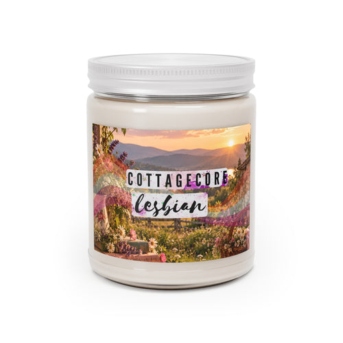 Cottagecore Lesbian Candle