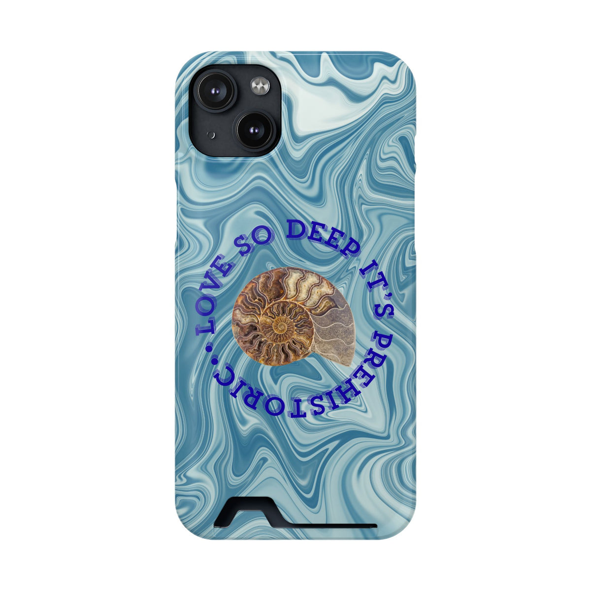 Love So Deep, It's prehistoric iPhone Case