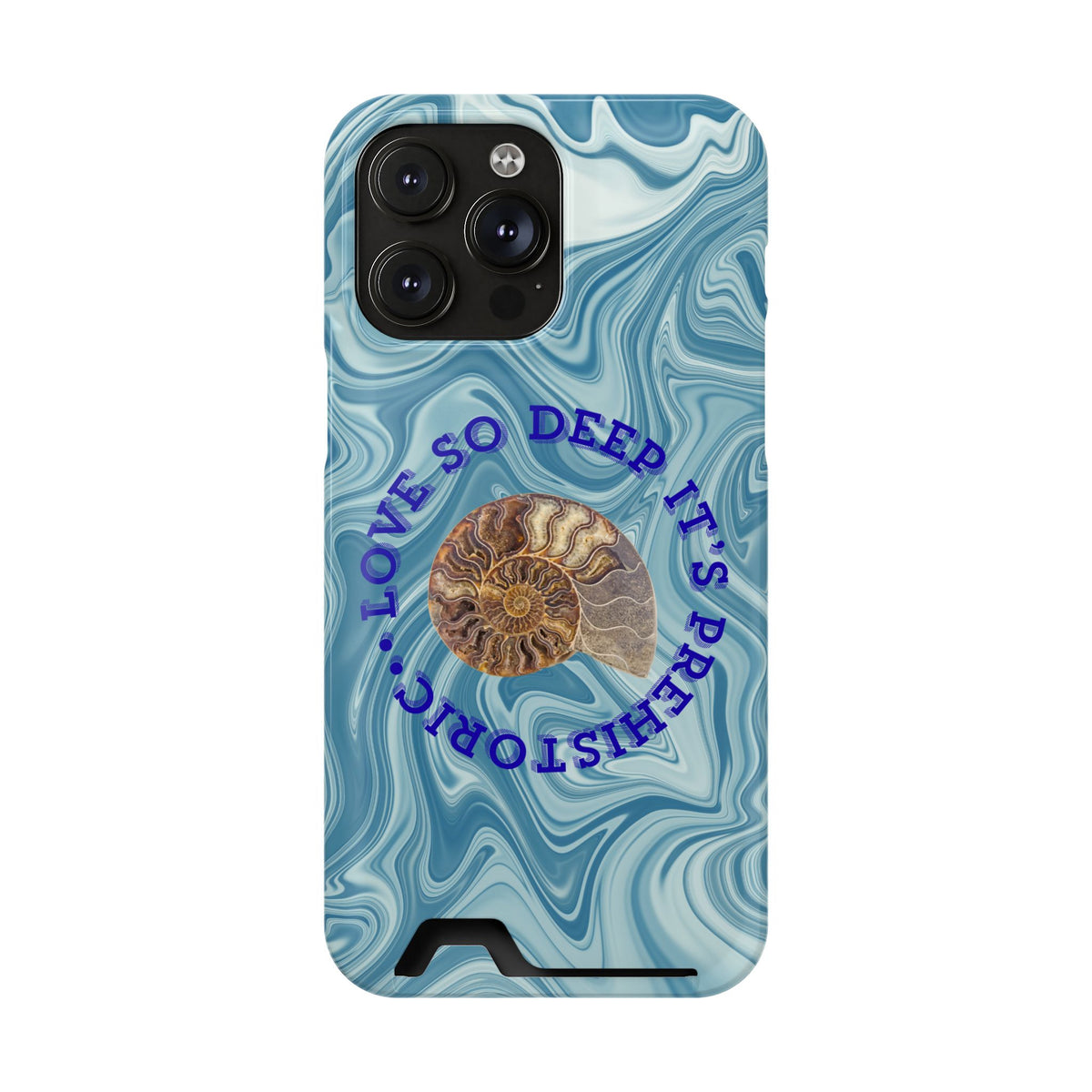 Love So Deep, It's prehistoric iPhone Case