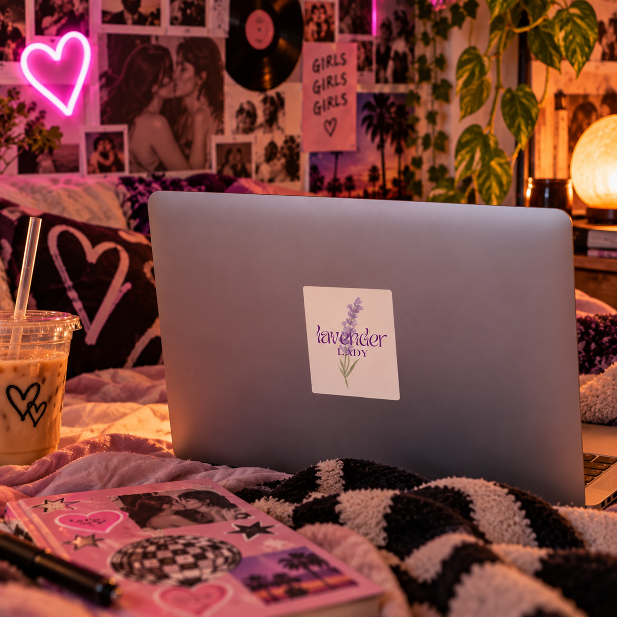 Lavender Lady Sticker