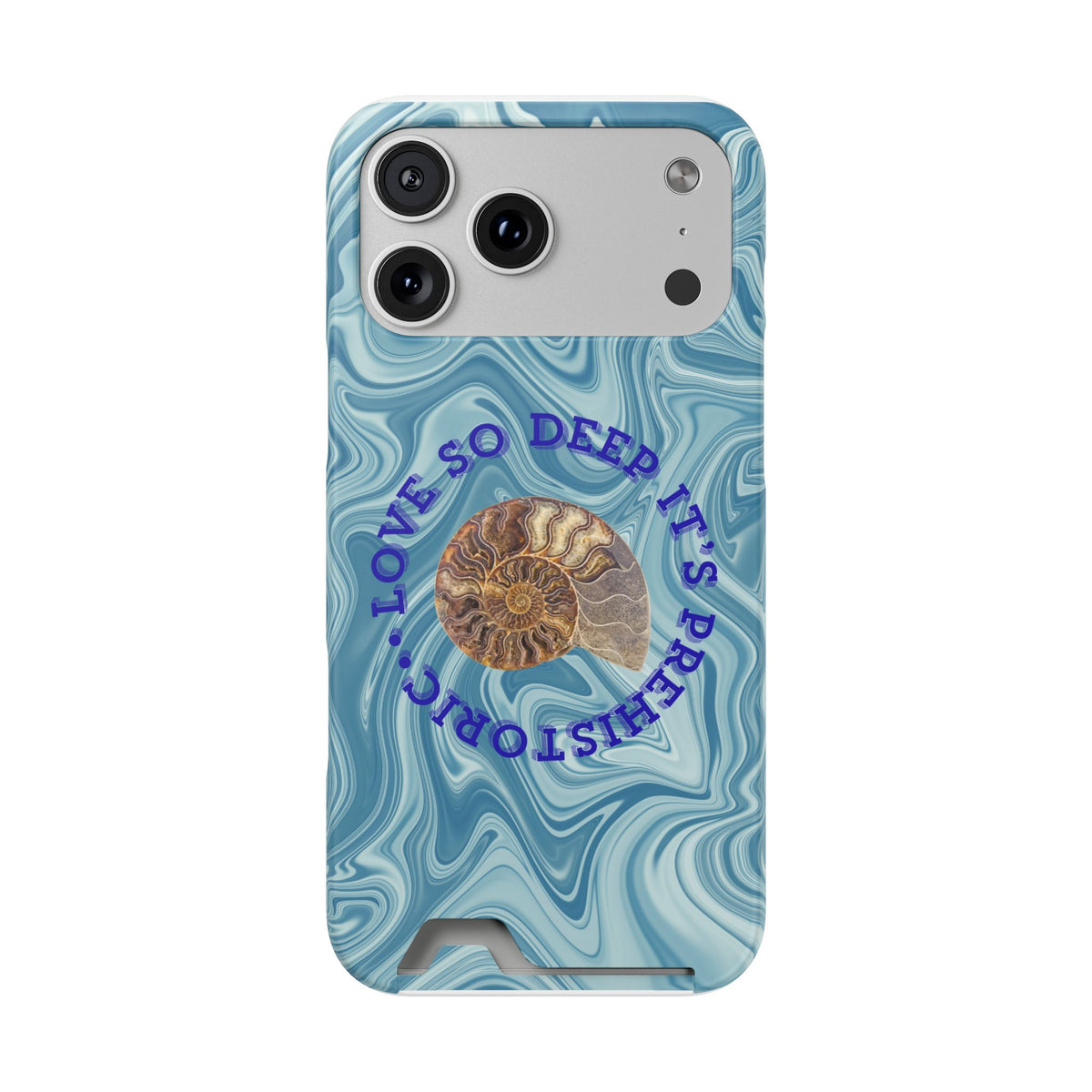 Love So Deep, It's prehistoric iPhone Case