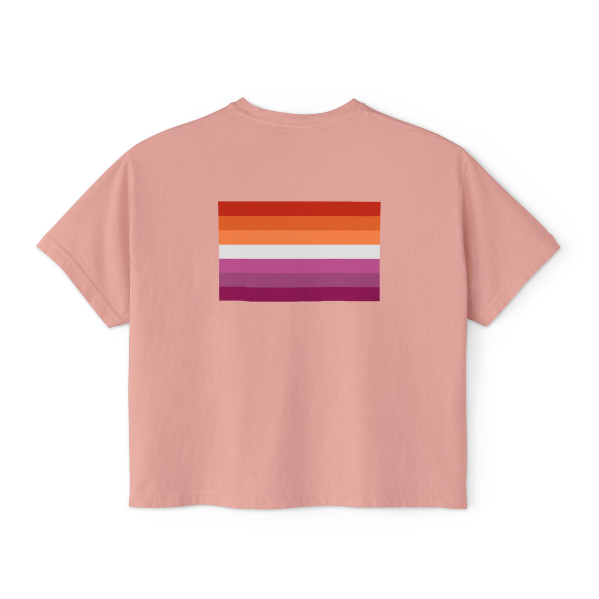 Lesbian Lore w/ flag Boxy Tee
