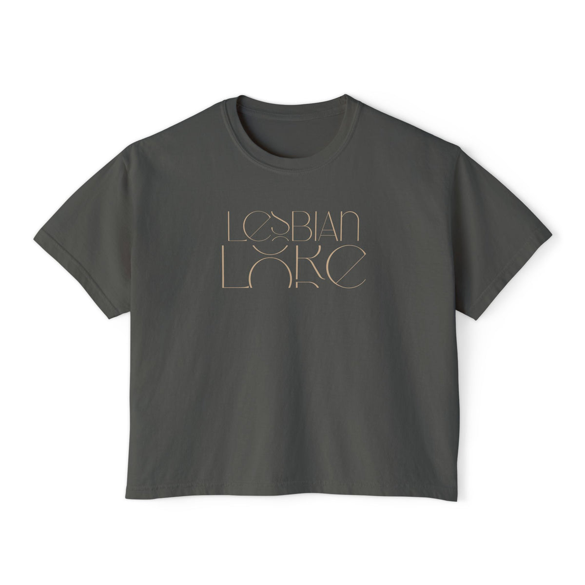 Lesbian Lore w/ flag Boxy Tee